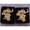 Image 1 : Lot 2 MYLU Enamel Rhinestone Elephant Brooch #1311122