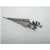 Image 1 :  Beau Sterling Brooch Umbrella  bow design #1311292