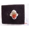 Image 1 : Uncas Sterling Agate Ring Size  6 1/2 #1311347