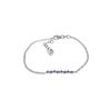 Image 1 : Genuine 1.55 ctw Tanzanite Bracelet 14KT White Gold - REF-65H2X