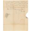 Image 3 : John Tyler Autograph Letter Signed with Free Frank