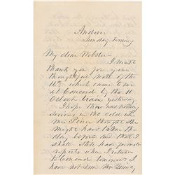 Franklin Pierce Autograph Letter Signed