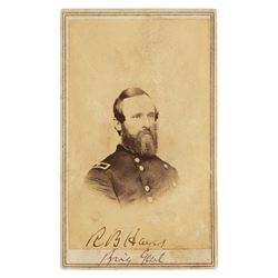 Rutherford B. Hayes Signed Photograph