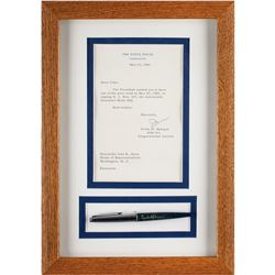 Lyndon B. Johnson Bill Signing Pen