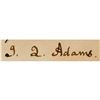 Image 2 : John Quincy Adams Document Signed