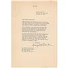 Image 1 : Dwight D. Eisenhower Typed Letter Signed