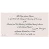 Image 1 : Ronald Reagan Signed Invitation