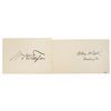 Image 1 : William and Helen Taft Signatures