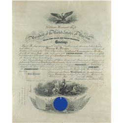 William H. Taft Document Signed