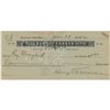 Image 1 : Harry S. Truman Signed Check
