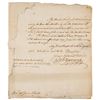 Image 1 : John Hancock Autograph Letter Signed