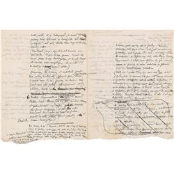 Edmond Becquerel Handwritten Manuscript