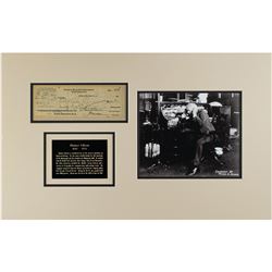 Thomas Edison Signed Check