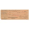 Image 1 : Sigmund Freud Signed Check