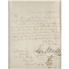 Image 1 : Sam Houston Letter Signed