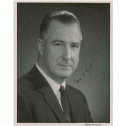 Spiro T. Agnew Signed Photograph