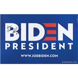 Joe Biden Signed Campaign Sign
