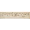 Image 2 : Aaron Burr Document Signed