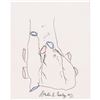 Image 1 : Denton Cooley Signed Sketch