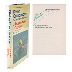 Jacques Cousteau Signed Book