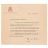 Image 1 : Pope Paul VI Typed Letter Signed