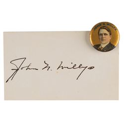 John Willys Signature