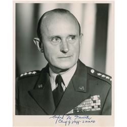 Alfred Gruenther Signed Photograph