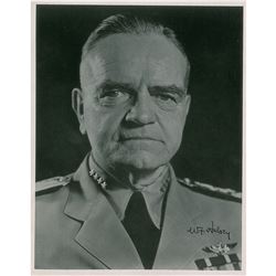 William F. Halsey Signed Photograph