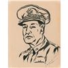 Image 1 : Douglas MacArthur Signed Drawing
