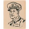 Image 1 : Douglas MacArthur Signed Drawing