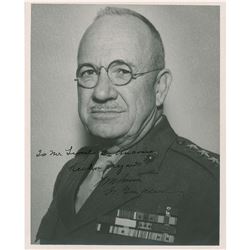 Holland M. Smith Signed Photograph