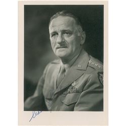 Carl Spaatz Signed Photograph