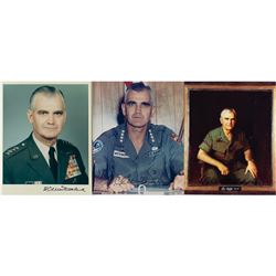 William Westmoreland Signed Photographs