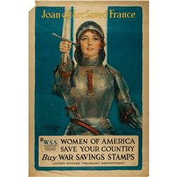 World War I: Joan of Arc Poster