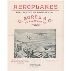 French Aeroplanes Catalog