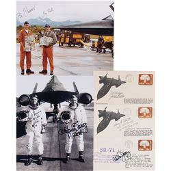 Lockheed SR-71 Blackbird Signed Group lot