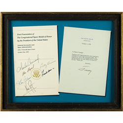 Apollo Astronauts Signed Program Cover