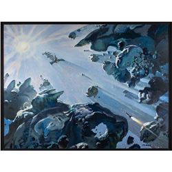 Robert McCall Signed Painting