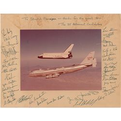 NASA Astronaut Group 8 Signed Photograph