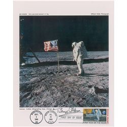 Buzz Aldrin Signed Photograph