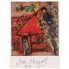Image 1 : Marc Chagall Signed Postcard