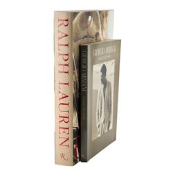 Fashion: Armani and Lauren Signed Books