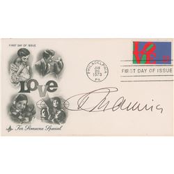 Robert Indiana Signed First Day Cover