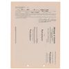 Image 2 : Roy O. Disney Document Signed