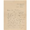 Image 1 : James M. Barrie Autograph Letter Signed