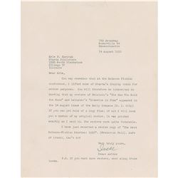 Isaac Asimov Typed Letter Signed