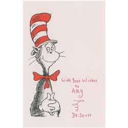 Dr. Seuss Signed Print