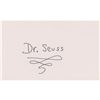 Image 1 : Dr. Seuss Signature