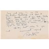Image 2 : Thornton Wilder Autograph Letter Signed