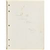 Image 2 : Prince Autograph Manuscript Signed for 'Under the Cherry Moon'